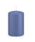 Stumpenkerzen 618308.124 grau/blau 80x50mm (HxØ) ca. 18 Stunden Brenndauer