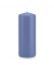 Stumpenkerzen 618318.124 grau/blau 150x60mm (HxØ) ca. 54 Stunden Brenndauer