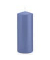 Stumpenkerzen 618318.124 grau/blau 150x60mm (HxØ) ca. 54 Stunden Brenndauer