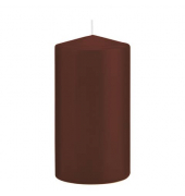 Stumpenkerzen 618318.125 kastanie 150x60mm (HxØ) ca. 54 Stunden Brenndauer