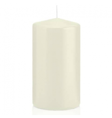 Stumpenkerzen 618354.003 ohne elfenbein 130x70mm (Hx&Oslash;) ca. 52 Stunden Brenndauer