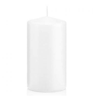 Stumpenkerzen 618354.004 ohne weiß 130x70mm (HxØ) ca. 52 Stunden Brenndauer