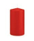 Stumpenkerzen 618354.001 ohne rot 130x70mm (Hx&Oslash;) ca. 52 Stunden Brenndauer
