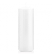 Stumpenkerzen 618326.004 ohne wei&szlig; 200x70mm (Hx&Oslash;) ca. 103 Stunden Brenndauer