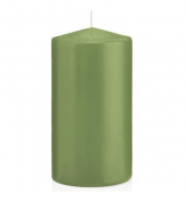 Stumpenkerzen 618323.116 aloe vera 150x80mm (HxØ) ca. 69 Stunden Brenndauer