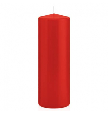 Stumpenkerzen 618326.001 rot 200x70mm (HxØ) ca. 103 Stunden Brenndauer