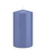 Stumpenkerzen 618323.124 grau/blau 150x80mm (HxØ) ca. 69 Stunden Brenndauer