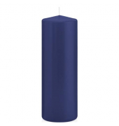 Stumpenkerzen 618326.006 dunkelblau 200x70mm (HxØ) ca. 103 Stunden Brenndauer