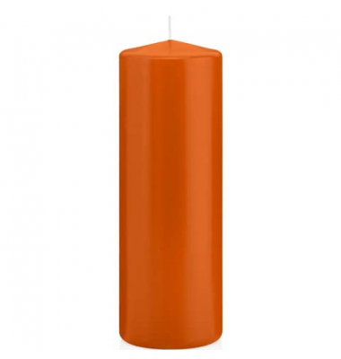 Stumpenkerzen 618326.089 aprikose 200x70mm (HxØ) ca. 103 Stunden Brenndauer