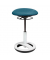 Hocker SU43CR5 Sitness Bob, weiß/petrol, höhenverstellbar, bis 110kg