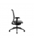 B&uuml;rodrehstuhl SITNESS AIRWORK, schwarz/grau / schwarz, mit Armlehnen, bis 110kg, ohne Kopfst&uuml;tze