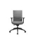 B&uuml;rodrehstuhl SITNESS AIRWORK, schwarz/grau / schwarz, mit Armlehnen, bis 110kg, ohne Kopfst&uuml;tze