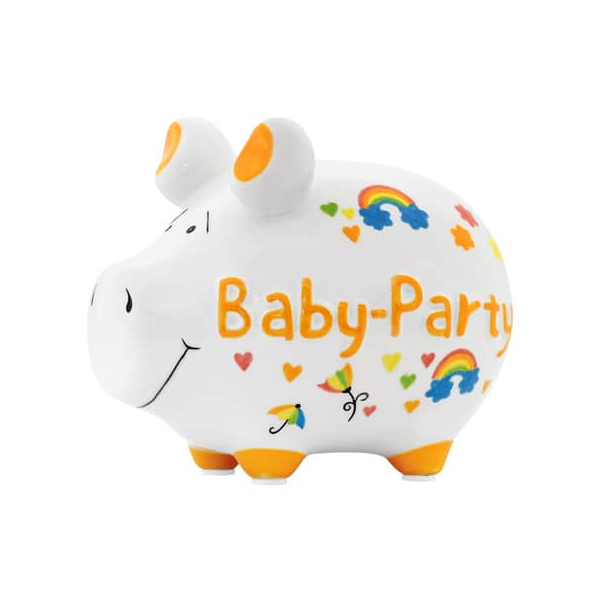 3 Stück KCG Spardose Schwein (klein) 101876 , Babyparty 4260185597757 KCG
