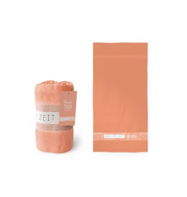 379393 Badetuch Blüte orange Badetuch