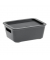 Aufbewahrungsbox Bella 2345280061, 1,18 Liter, mit Deckel, au&szlig;en 18x14x7cm, Polypropylen (PP) anthrazit