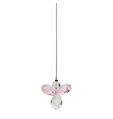 7040ros Schutzengel Crystals rosenquarz