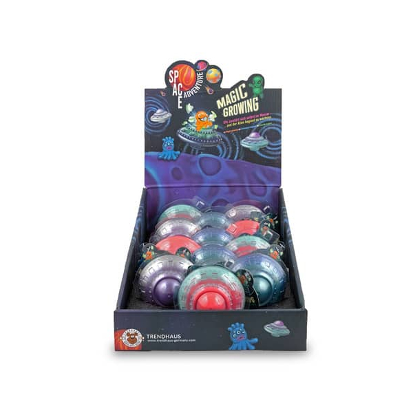 12 Stück Trendhaus 959447 Wachsende Aliens Space Adventure Spielfigur Spielfigur 4032722959447 TRENDHAUS