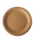 87939 Teller Pappe Pure 100ST braun