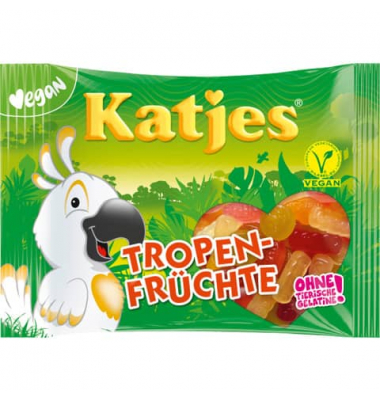 5916272004 Fruchtgummi Tropen-Früchte 175g vegan