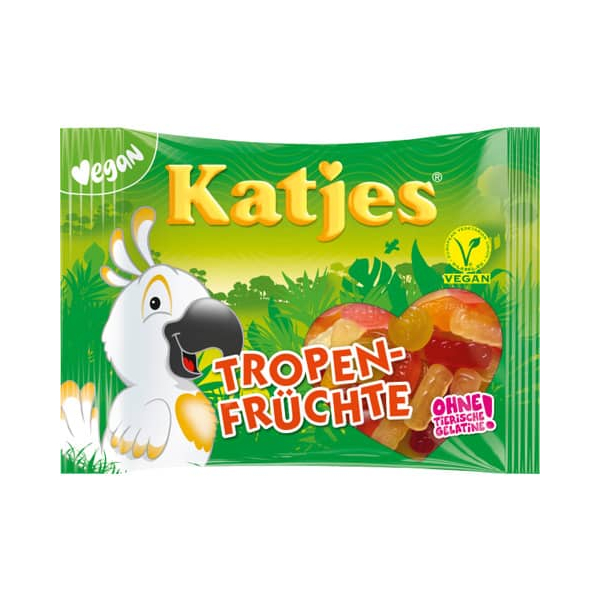 4037400344829 - 5916272004 Fruchtgummi Tropen-Früchte 175g vegan 4037400344829 175 Gramm