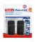58279-00000-20 Powerstrips 2Haken L Eckig schwarz  