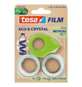 Klebeband Eco & Crystal 59038-00000-00, 19mm x 10m, transparent