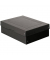 Aufbewahrungsbox PURE Box 22001704, außen 240x100x320mm, Pappe schwarz