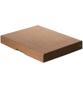 Aufbewahrungsbox PURE Box 22001792, mit Deckel, au&szlig;en 24x4x32cm, Pappe braun