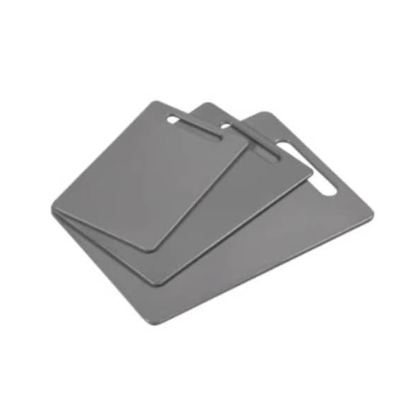 4000270304941 - Kesper Schneidebrett grau Kunststoff 3-teilig Ideale Kunststoff Schneidebretter zum Schneiden und Servieren 1 Set 4000270304941 - Kesper Schneidebrett grau Kunststoff 3-teilig Ideale Kunststoff Schneidebretter zum Schneiden und Servieren 1 Set