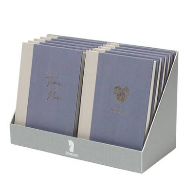 Notizbuch 18831988991, violett, A5, 96 Blatt / 192 Seiten