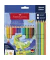 Buntstifte-Set Colour Grip Dino 201546, farbig sortiert, dreikant, Packung
