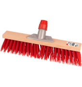 GUT&GÜNSTIG Besenkopf rot Holz