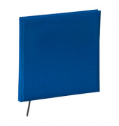 PAGNA Gästebuch Europe quadratisch blanko, blau Hardcover 128 Seiten