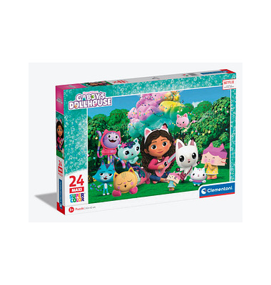 Clementoni Gabbys Dollhouse Puzzle, 24 Teile