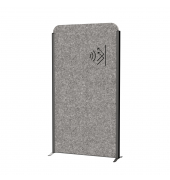 MAUL Stellwandsystem MAULcocoon 9701089 Ak 100x180cm d.gr Stand