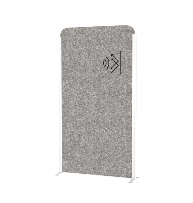MAUL Stellwandsystem MAULcocoon 9701002 Ak 100x180cm d.gr Stand