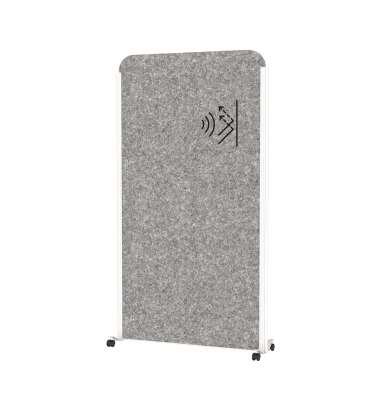 MAUL Stellwandsystem MAULcocoon 9701102 Ak 100x180cm d.gr Mobil