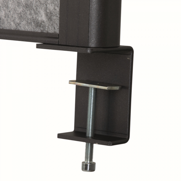 4002390090261 - MAUL Akustik-Tischtrennwand MAULconnecto Uplight 9761689 dunkelgrau 1600 x 515 cm 1 St