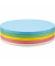 Moderationskarten 111151890, Ø 19cm, Kreis, 130g, farbig sortiert 