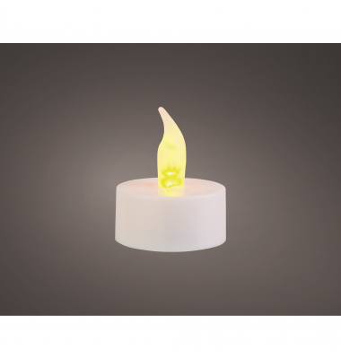 LED-Teelicht LUMINEO 482264 wei&szlig; 3,8x4,6cm 72 Stunden Brenndauer