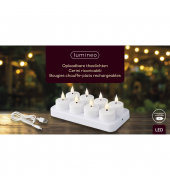 LED-Teelicht 486715 weiß 4,5x5,2cm (ØxH) 30 h Brenndauer