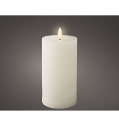 LED-Kerzen 486769 weiß 7x15cm (ØxH) 80 h Brenndauer