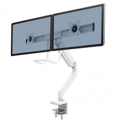 Fellowes Monitorarm Eppa Crossbar 9909401 Dual weiß