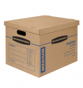 Umzugskarton SmoothMoveT Classic 6203801 braun, innen 445x325x260mm, Wellpappe 1-wellig
