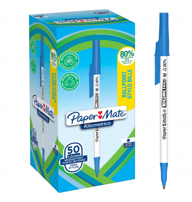 Paper Mate Kugelschreiber Kilometrico 2187702 bl
