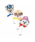 Fizzy Marshmellow Pop Paw Patrol 50105 sort.