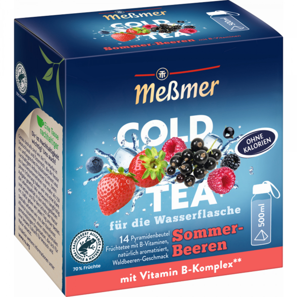 4002221047709 - Meßmer Tee COLD TEA 107643 Sommer-Beeren 4002221047709 Ostfriesische Tee Gesellschaft Laurens Spethmann 14 Stück