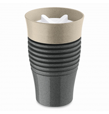 koziol Thermobecher SAFE TO GO 7797281 400ml ash greysand