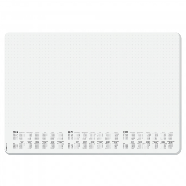 Schreibunterlage Dotted HO301 weiß schwarz Kalender 595x41cm 4004360793110 30 Blatt