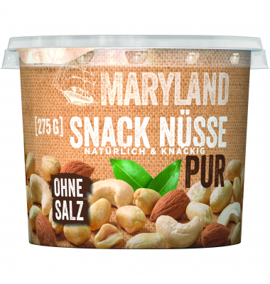 MARYLAND Snack Nüsse Pur 91982 275g MARYLAND Snack Nüsse Pur 91982 275g